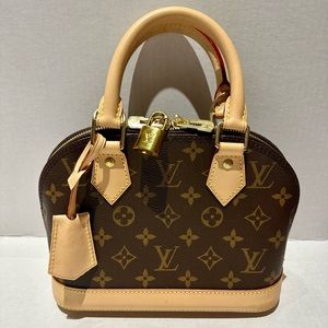 Authentic Louis Vuitton Alma BB monogram pre owned